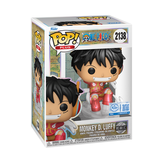 One Piece - Monkey D. Luffy (Egghead Arc) Metallic Pop!