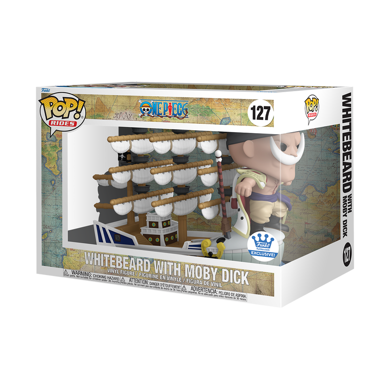 POP! RIDES DELUXE WHITEBEARD WITH MOBY DICK
