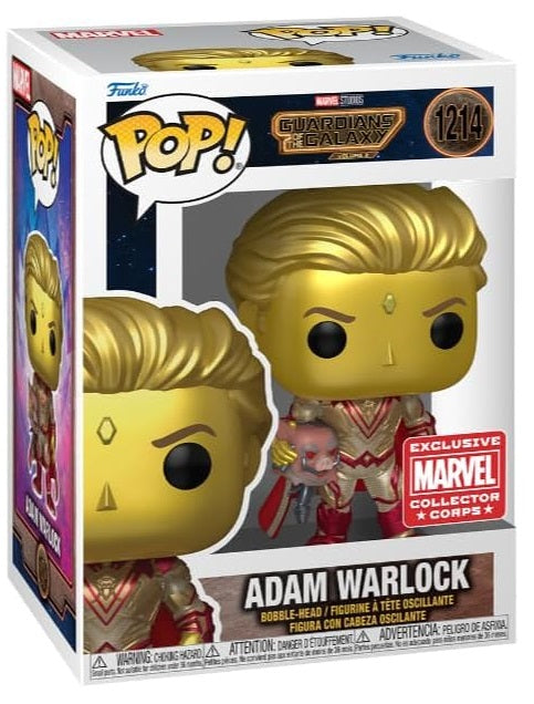POP! Movies Marvel Guardians of the Galaxy Volume 3 Adam Warlock Limited Edition Collector Corps