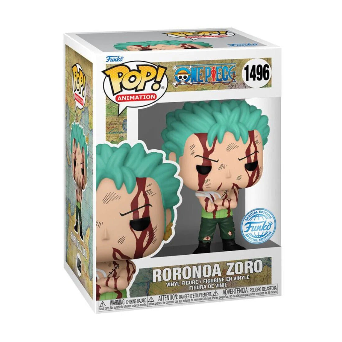 POP! RORONOA ZORO - one piece (no sticker)