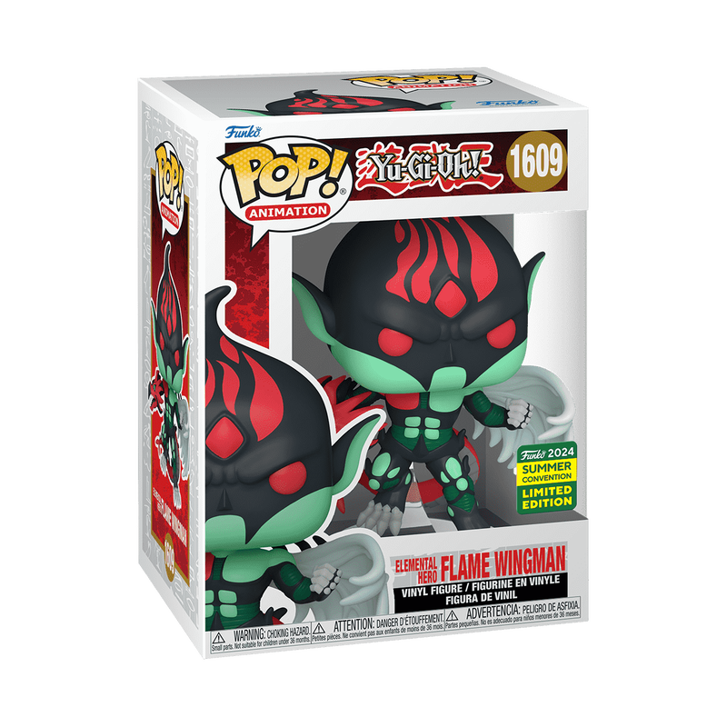 POP! ELEMENTAL HERO FLAME WINGMAN Exclusive yu-gi-oh