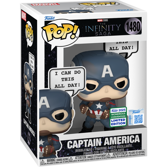 Marvel: The Infinity Saga - Captain America 'I Can Do This All Day' Pop!