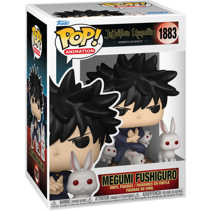 Jujutsu Kaisen - Megumi Fushiguro with Rabbit Pop!