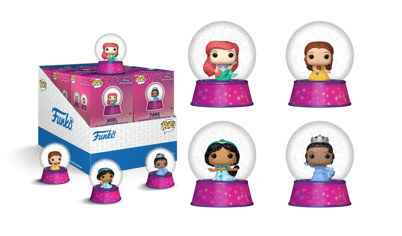 Disney Princess - Bitty Pop! Mini Snow Globes Vinyl Figure