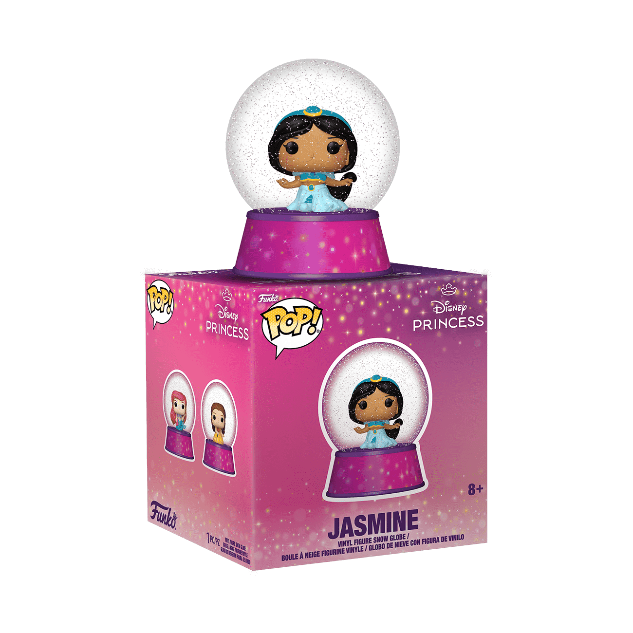 Disney Princess - Bitty Pop! Mini Snow Globes Vinyl Figure