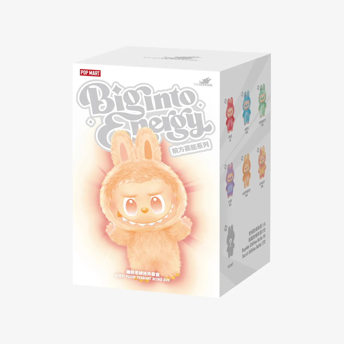 POP MART THE MONSTERS Big into Energy Series-Vinyl Plush Pendant POP MART THE MONSTERS Big into Energy Series-Vinyl Plush Pendant