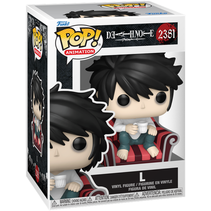 Death Note - L on Chair Pop!