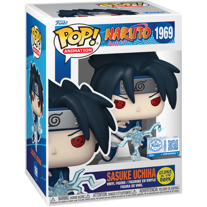 Naruto - Sasuke Uchiha Glow-in-the-Dark Pop!
