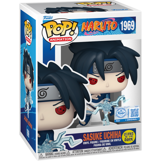 Naruto - Sasuke Uchiha Glow-in-the-Dark Pop!