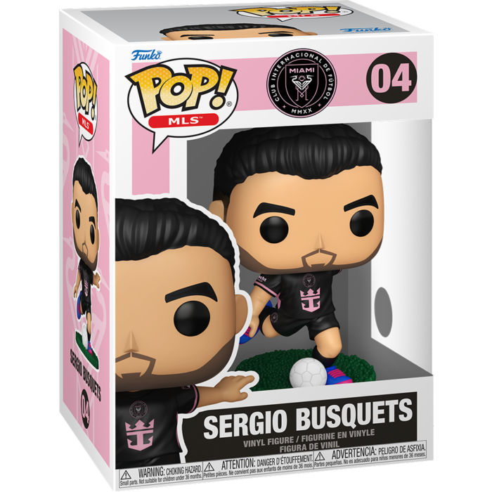 MLS: Inter Miami - Sergio Busquets (Away) Pop!