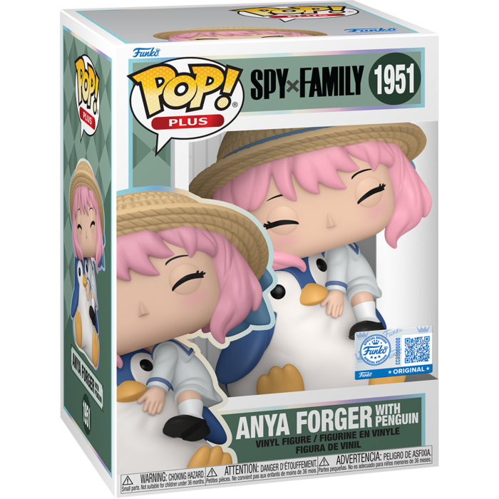 Spy x Family - Anya Forger with Penguin Pop! Plus