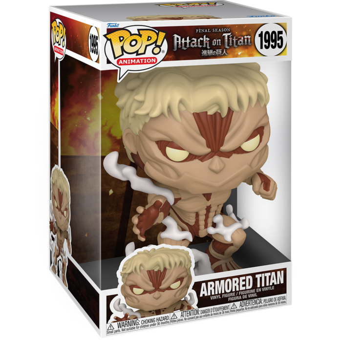 Attack on Titan - Armored Titan Jumbo 10" Pop!