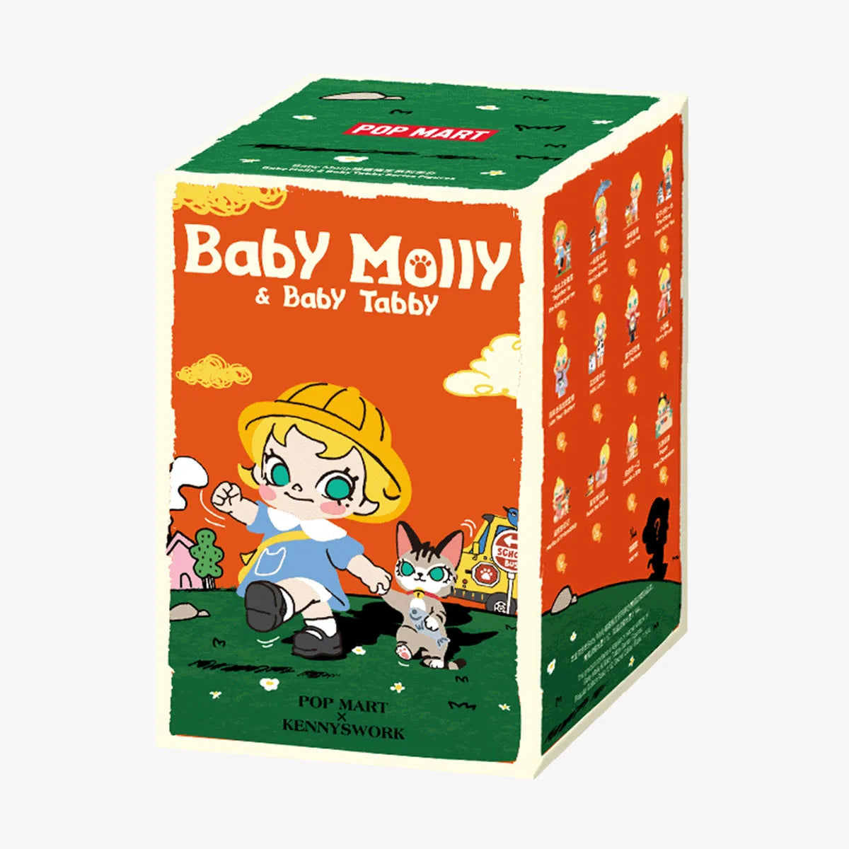 Pop mart Baby Molly & Baby Tabby Series Figures