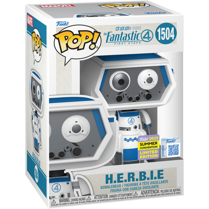 The Fantastic Four: First Steps (2025) - H.E.R.B.I.E. Pop!