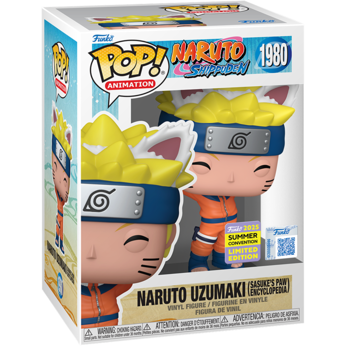 Naruto: Shippuden - Naruto Uzumaki (Sasuke's Paw Encyclopedia) Pop!