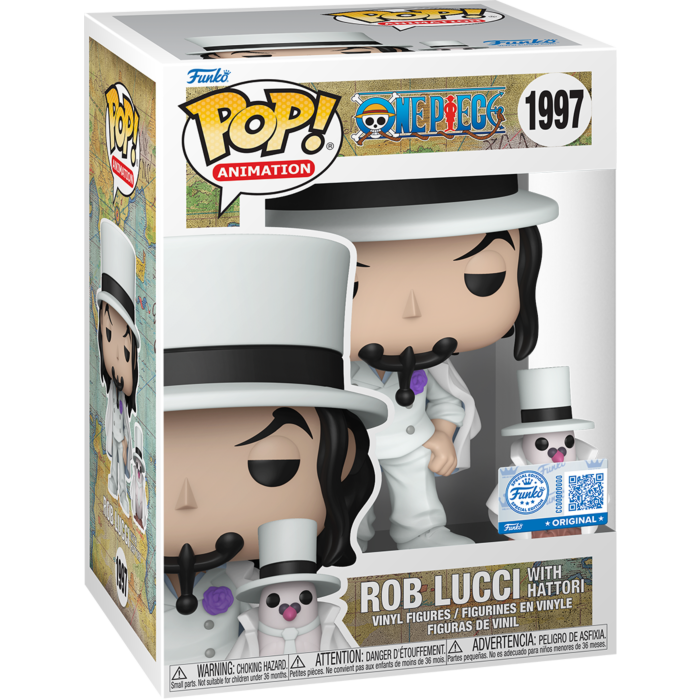 One Piece - Rob Lucci with Hattori Pop!