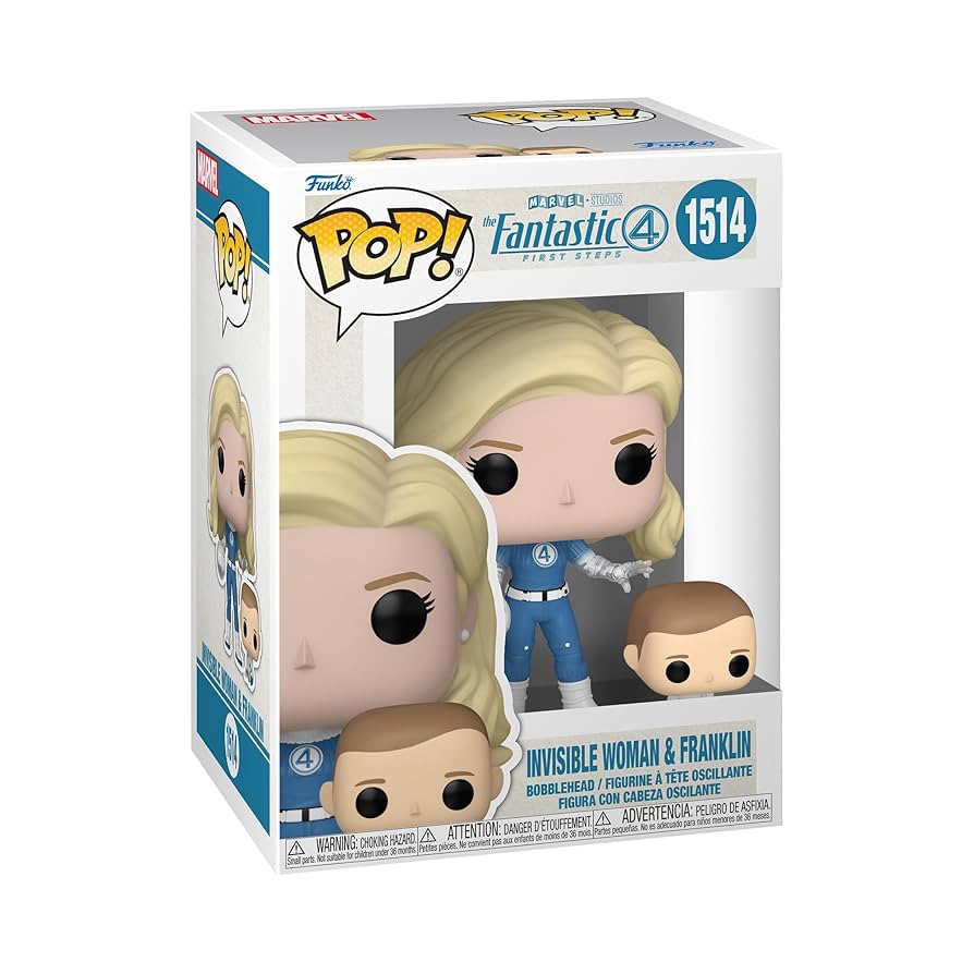 Pop! & Buddy: The Fantastic Four: First Steps - Invisible Woman - Fantastic Four (2025)
