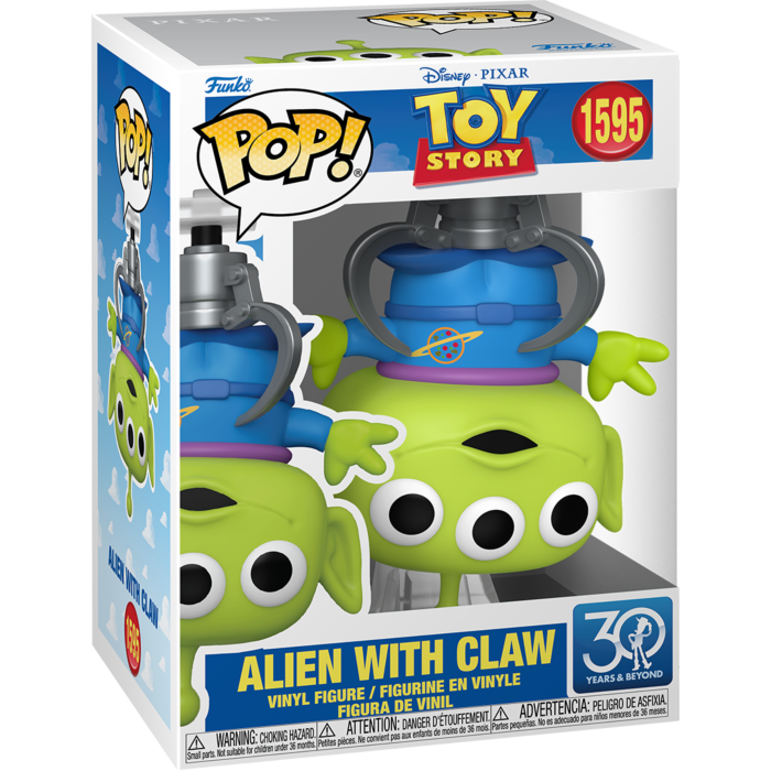 Toy Story - Alien with Claw 30th Anniversary Pop!