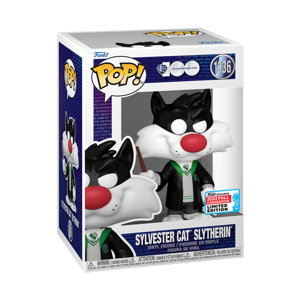 POP! SYLVESTER CAT SLYTHERIN - WARNER BROTHERS 100TH