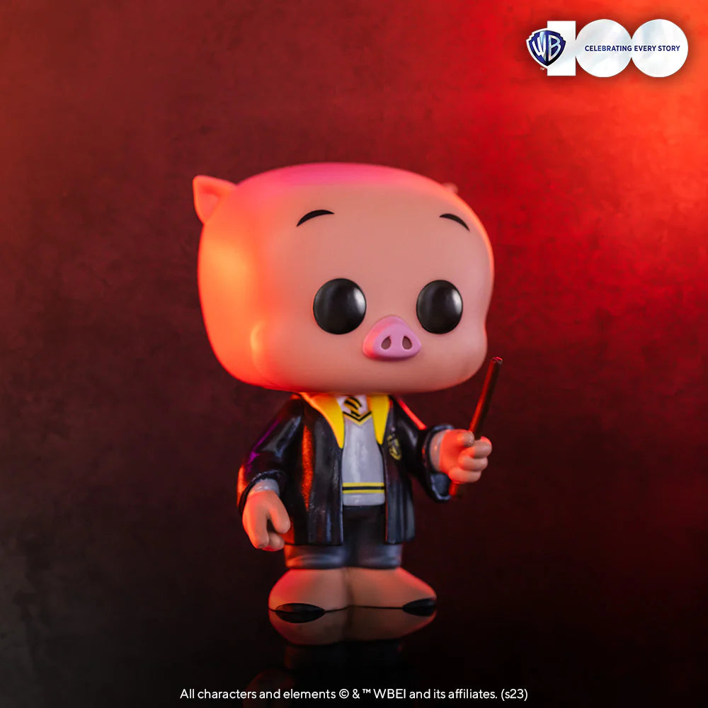 POP! PORKY PIG HUFFLEPUFF - WARNER BROTHERS 100TH