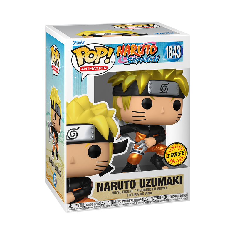 Naruto Uzumaki with Kunai & Shuriken ( CHASE )