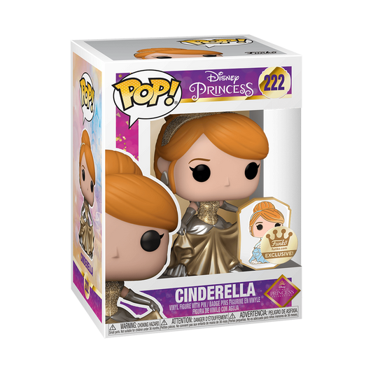 Pop! Cinderella (Gold) with Pin - disney