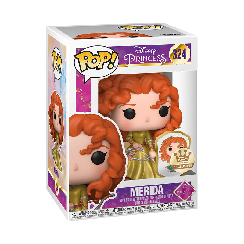 POP! MERIDA & PIN (GOLD)