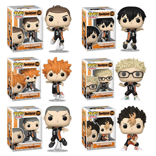 Set of 6  Haikyu!! Funko Pops