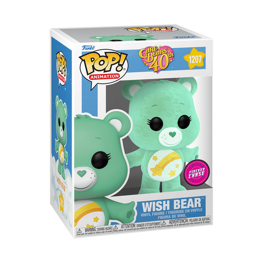 Pop! Wish Bear (CHASE FLOCKED)