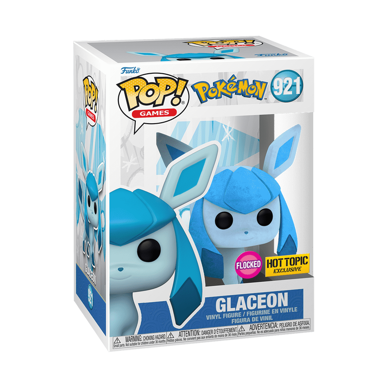 Pop! Glaceon (Flocked) Pokemon