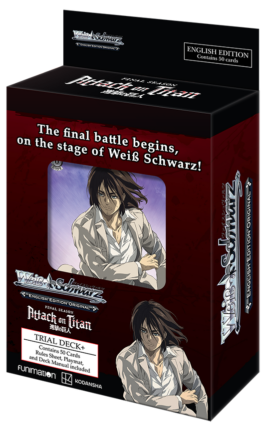 Weiss Schwarz Attack on Titan: Final Season Trial Deck