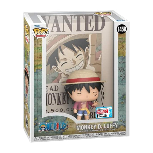 pop! luffy wanted poster NYCC 2023 EXC - one piece