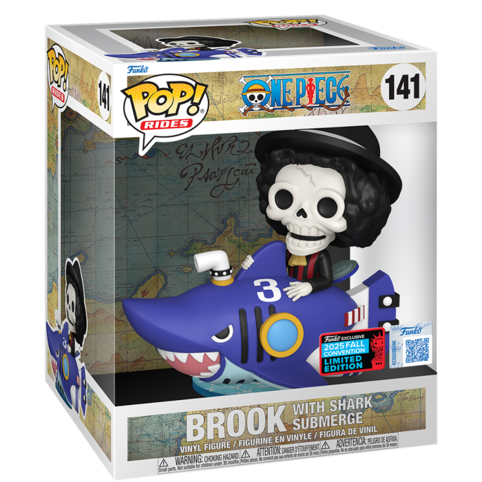 One Piece - Brook with Shark Submerge Pop! Rides