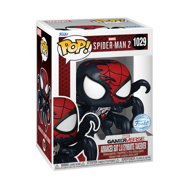 Pop! ADVANCED SUIT 2.0 SYMBIOTE TAKEOVER - SPIDER-MAN 2