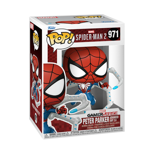 Pop! PETER PARKER (ADVANCED SUIT 2.0) - SPIDER-MAN 2