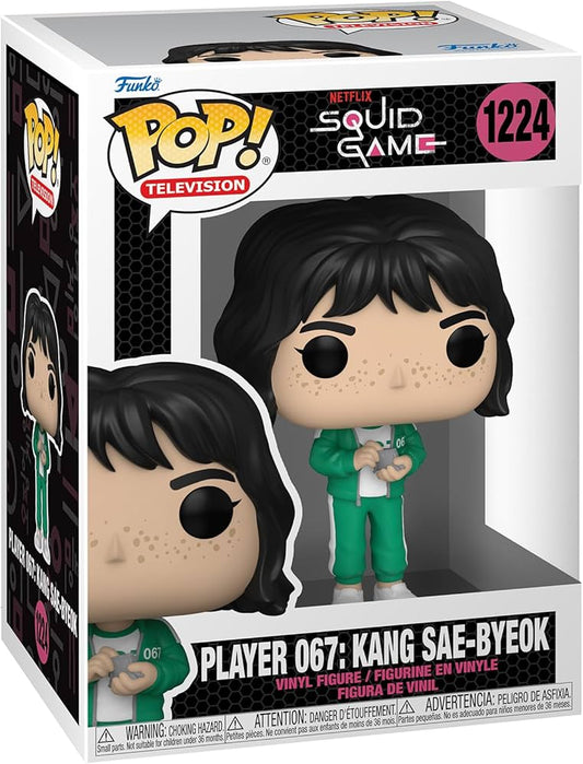 Pop! Player 067: kang sae-byeok - squid game