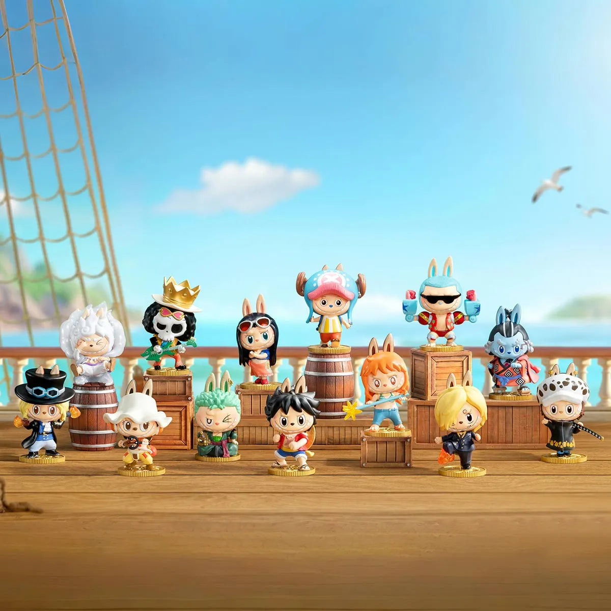 POP MART THE MONSTERS × One Piece Series Figure