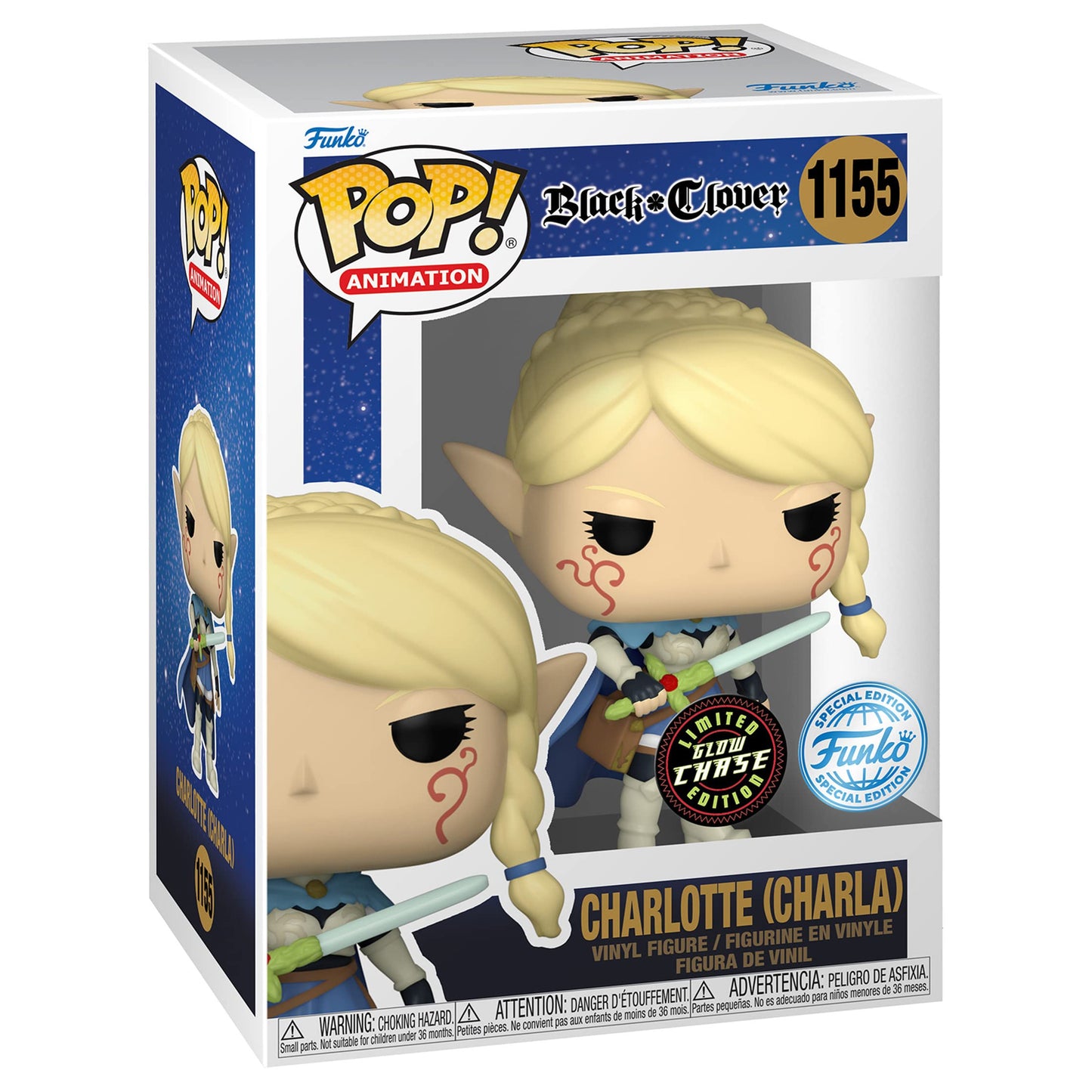 Pop! Black Clover Charlotte (CHASE)