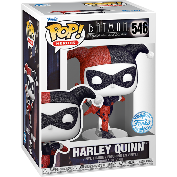 Batman: The Animated Series - Harley Quinn (Diamond Glitter) Pop!