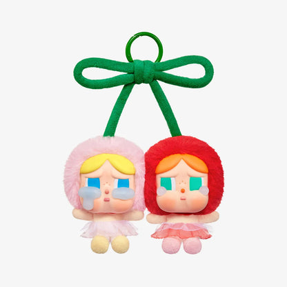 POP MART CRYBABY Crying For Love Series-Vinyl Plush Hanging Card (Love You Cherry Much)