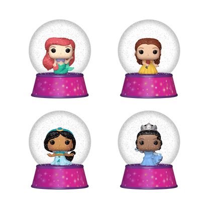 Disney Princess - Bitty Pop! Mini Snow Globes Vinyl Figure