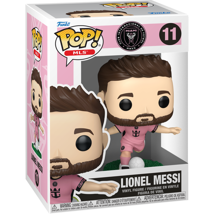 MLS: Inter Miami (Soccer) - Lionel Messi (Pink Uniform) Pop!