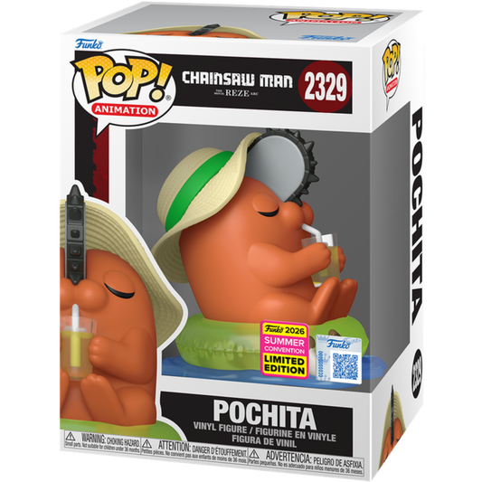 Chainsaw Man - Pochita on Floaty Pop!