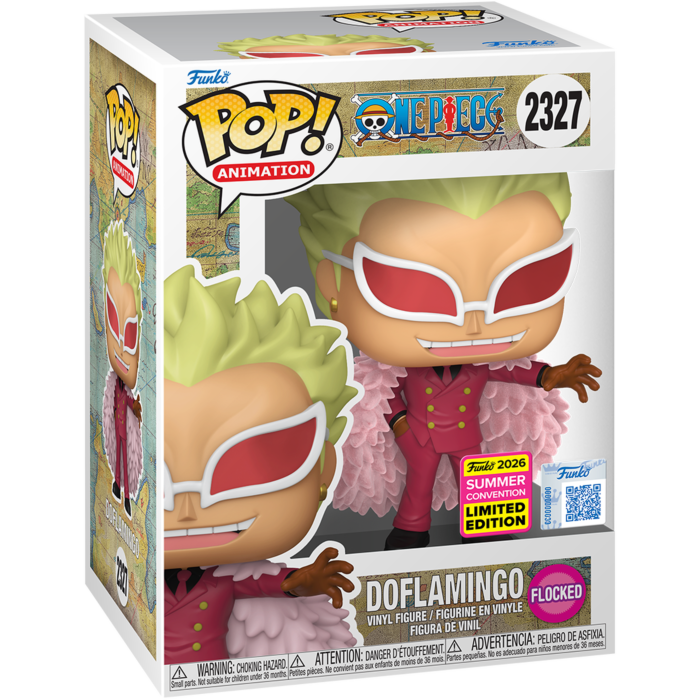 One Piece - Doflamingo Flocked Pop!