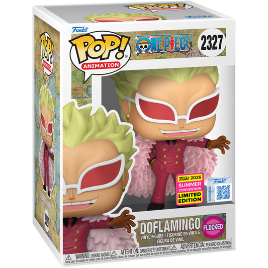One Piece - Doflamingo Flocked Pop!