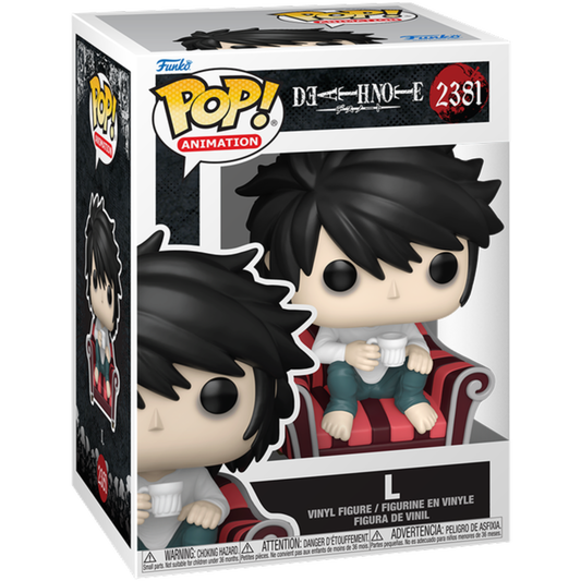 Death Note - L on Chair Pop!