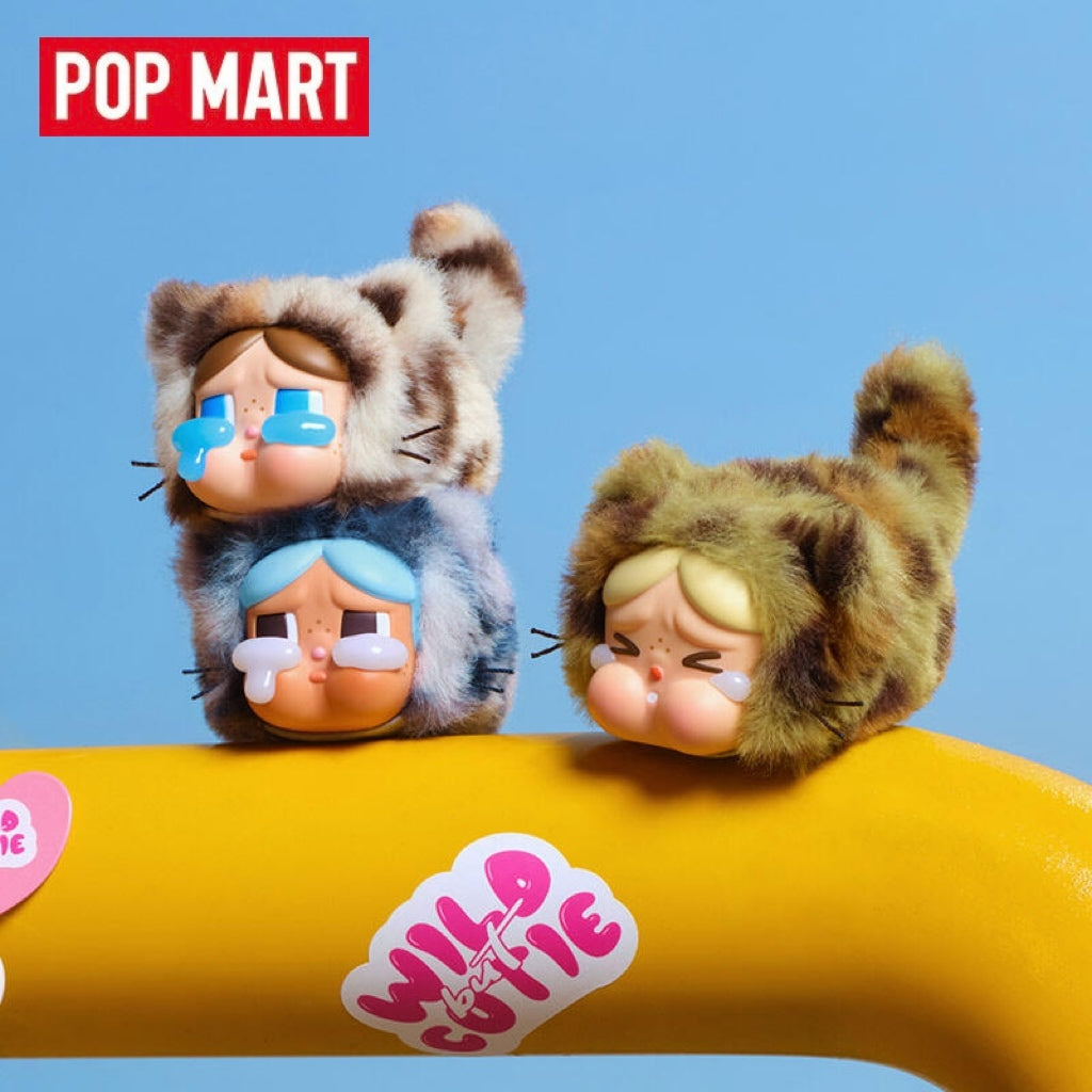 POP MART CRYBABY Wild but Cutie Series Vinyl Plush Pendant Blind Box