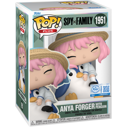 Spy x Family - Anya Forger with Penguin Pop! Plus