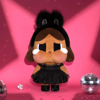 Pop mart CRYBABY SHINY SHINY SERIES-Plush Doll (Black)