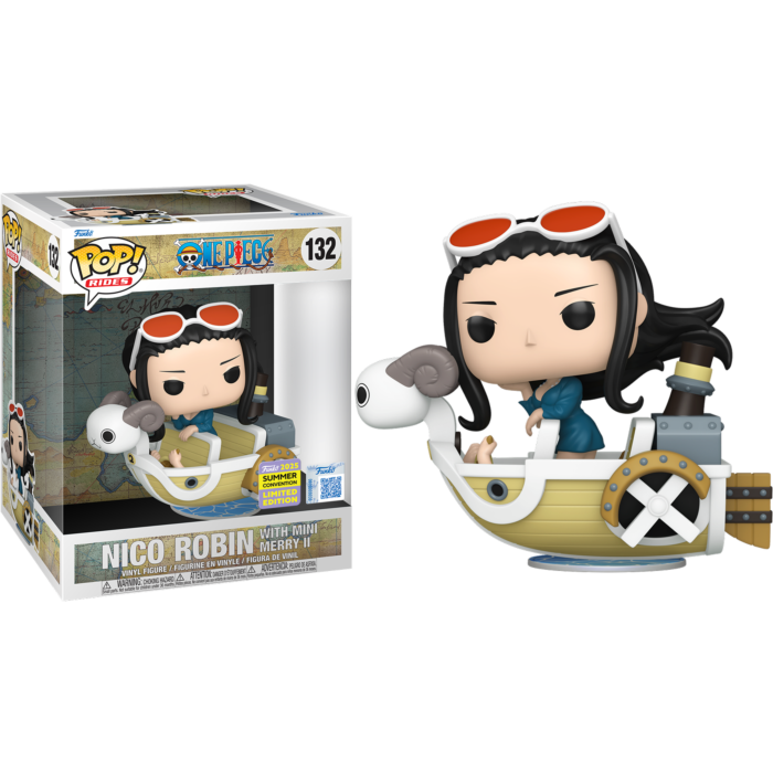 One Piece - Nico Robin with Mini Merry II Pop! Rides
